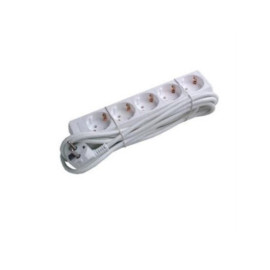 Produžni kabel 5xŠUKO 1,5m bijeli 3x1mm2