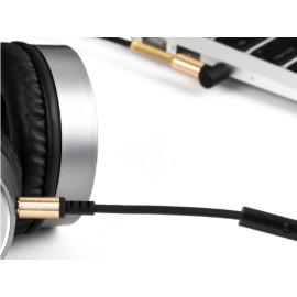 Kabel 3,5 st. muški / 3,5 4-pol muški + mic.; 2m 