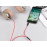 Kabel 3,5 st. muški / 3,5 4-pol muški + mic.; 1m