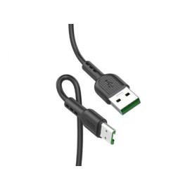 Kabel USB A muški / Micro-B muški X33 4A 1m crni