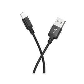 Kabel USB za iPhone 5/6/7/8 pleteni X14; 2m; crni