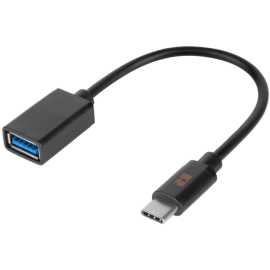 Kabel USB 3.0 A ženski / USB-C; 0,15m; OTG