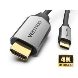 Kabel USB-C na HDMI 2.0 muški 2m 4K crni