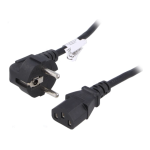 Kabel ŠUKO kutni / IEC C13 ravni 3x0,75mm2; 3m