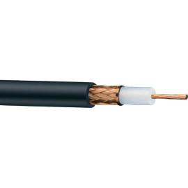 Kabel koaks 50R 5,0mm RG58 crni