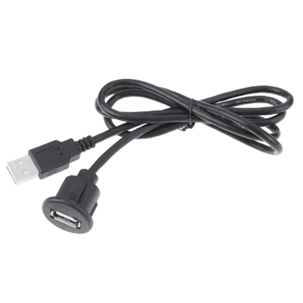 Kabel USB muški / USB ženski za panel 1m; za auto Kabel USB muški / USB ženski za panel 1m; za auto