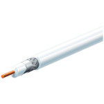 Kabel koaks 75R RG6U 6,9/1,00mm bijeli