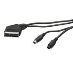 Kabel SCART muški / DIN8 mini + VHS