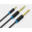 Kabel 3,5 stereo muški / 2x 6,35 mono muški 0,5m