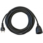 Produžni kabel 1xŠUKO 10m crni 3x1,5mm2