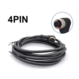 Kabel M12 4p 250V 4A PVC IP67 ženski kutni 2m