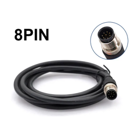 Kabel M12 8p 60V 2A PVC IP67 muški 2m