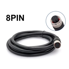 Kabel M12 8p 60V 2A PVC IP67 ženski 2m