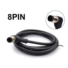 Kabel M12 8p 60V 2A PVC IP67 muški kutni 2m