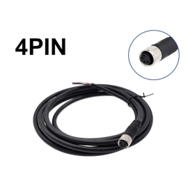 Kabel M8 4p 30V 3A PVC IP67 ženski 2m
