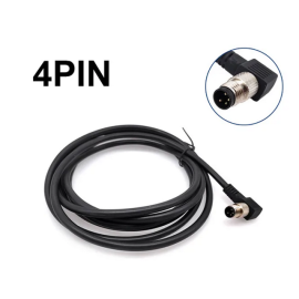 Kabel M8 4p 30V 3A PVC IP67 muški kutni 2m