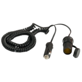 Kabel produžni za auto upaljač spiralni 4m