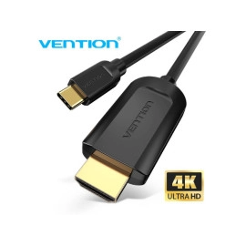 Kabel USB-C na HDMI 1.4 muški HD video 2m crni