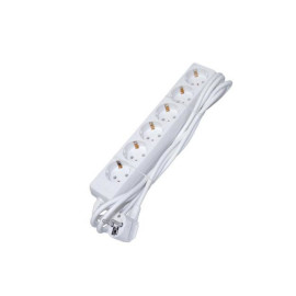 Produžni kabel 6xŠUKO 3m bijeli 3x1,5mm2