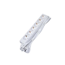 Produžni kabel 6xŠUKO 3m bijeli 3x1,5mm2