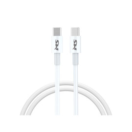 Kabel USB-C / USB-C 100W, 1m bijeli