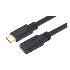 Kabel USB-C M / USB-C Ž 20W, 2m crni produžni