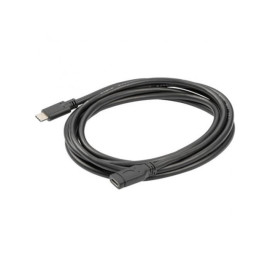 Kabel USB-C M / USB-C Ž 20W, 2m crni produžni