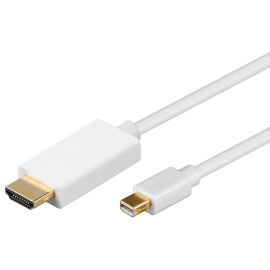 Kabel mini DisplayPort muški na HDMI muški; 2m