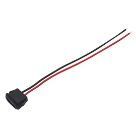 Konektor USB-C ženski na žicama; za kućište