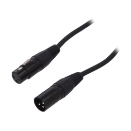 Kabel XLR 3pin muški / XLR 3pin ženski 10m