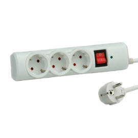 Produžni kabel 3xŠUKO 1,5m sa zaštitom prenapona