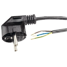 Kabel ŠUKO 3x0,75mm2 2m crni
