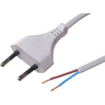 Kabel EURO 2x0,75mm2 2m sivi; Wagner