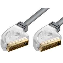 Kabel SCART / SCART 2,5m Home Theater; pozlaćen