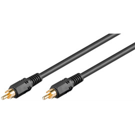 Kabel koaks digitalni 2m; pozlaćeni činč