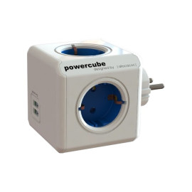 Utikač 4xšuko + 2xUSB 2.1A Powercube 