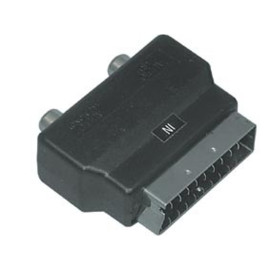 Adapter SCART M na 2xčinč audio IN