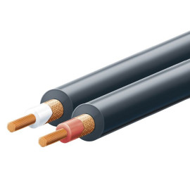 Kabel mikrofonski 2x0,08mm2 2,8x 5,6mm  