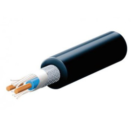 Kabel mikrofonski 2x0,35mm2 6,2mm