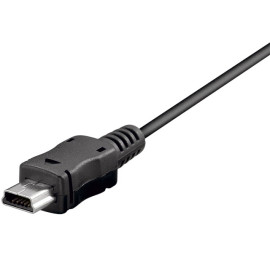Kabel USB 2.0 A muški / Mini-B 5pin; 1m