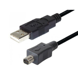 Kabel USB 2.0 A muški / Mini Ž 8pin; 1,8m NIKON