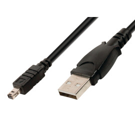 Kabel USB 2.0 A muški / Mini 8pin; 1,8m; MINOLTA