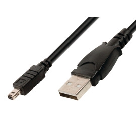Kabel USB 2.0 A muški / Mini 8pin; 1,8m; MINOLTA