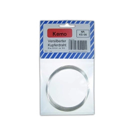 Žica posrebrena 0,6mm 10m KS006 Kemo