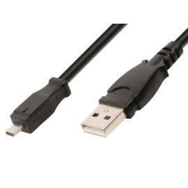Kabel USB 2.0 A muški / Mini 8pin; 1,8m; KODAK