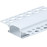 Aluminijski profil ugradbeni 14x28mm; 2m knauf; OP