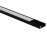Aluminijski profil nadgradni 16.1x6.05mm crni 2m