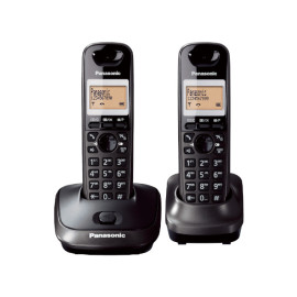 Telefon Panasonic KX-TG 2512FXT CRNI TWIN