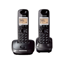 Telefon Panasonic KX-TG 2512FXT CRNI TWIN