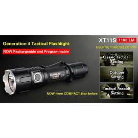 Svjetiljka Klarus XT11S; ACCU, 1100lm, 330m, IPX8